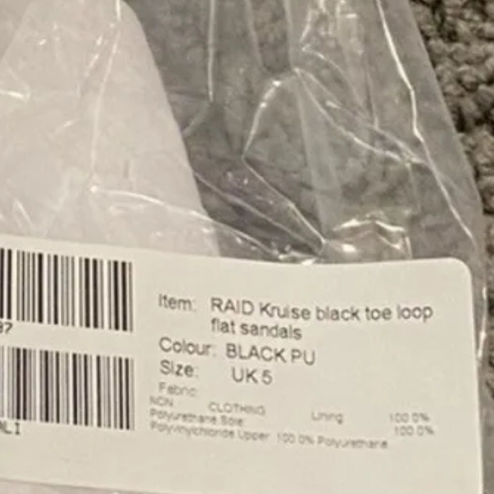 ASOS raid gladiator sandals NIB - Picture 3 of 3